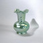 Ceramic vase "Mirror Green"