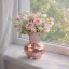 Ceramic vase "Mirror Pink"