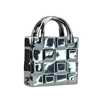 Ceramic vase-purse "Mirror"