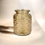 Miniature glass flower vase Gold
