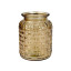 Miniature glass flower vase Gold