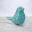 Ceramic figurine Little Blue Sparrow