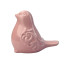 Ceramic figurine Sparrow Pink