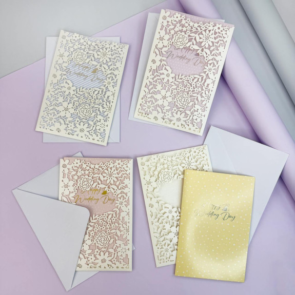 Greeting card with envelope "Wedding"