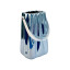 Ceramic vase-purse "Pearl Blue"