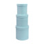 Set of 3 round boxes Blue