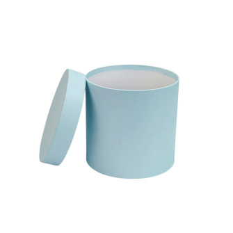 Set of 3 round boxes Blue
