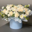 Set of 3 round boxes Blue