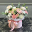 Set of 3 round boxes Light Pink