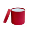 Set of 3 round boxes Red