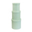 Set of 3 round boxes Mint