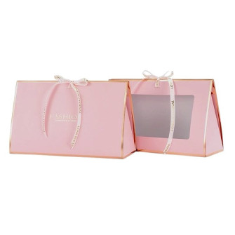 Paper package for flowers HB.CHB-164 Pink