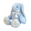 Soft toy Rabbit with a bow Light blue