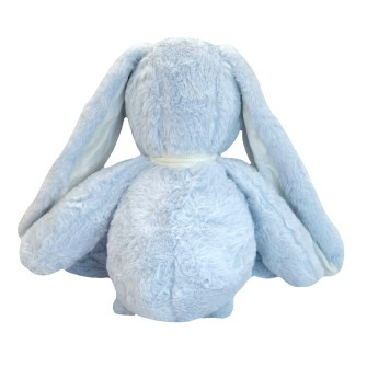 Soft toy Rabbit with a bow Light blue