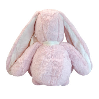 Soft toy Rabbit with a bow Pink