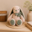 Soft toy Rabbit with a bow Powder
