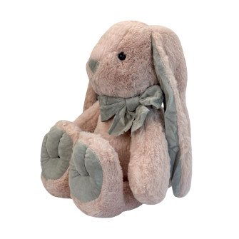 Soft toy Rabbit with a bow Powder