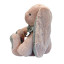 Soft toy Rabbit with a bow Powder