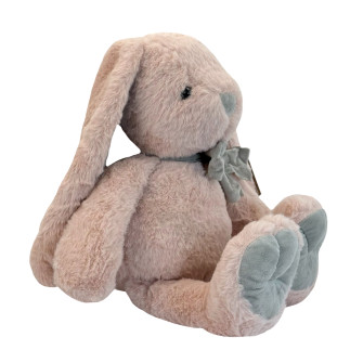 Soft toy Rabbit with a bow Powder