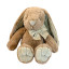 Soft toy Rabbit with a bow Beige