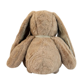Soft toy Rabbit with a bow Beige