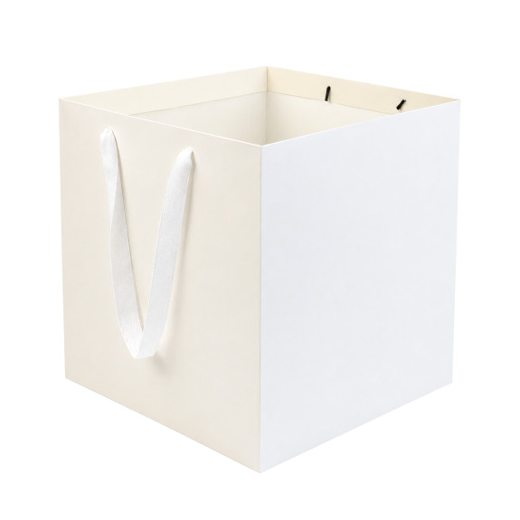 Cubic bag White 34 x 34 x 34cm