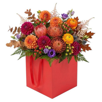 Cubic bag Chervoniy 30 x 30 x 30cm