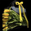 The bag-transporter for flowers is rectangular