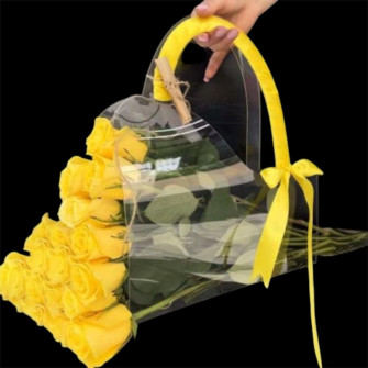 Flower carrier bag Heart