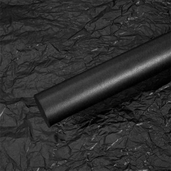 Paper silence pearlescent in sheets Black