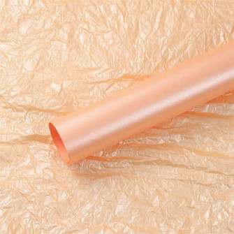 Paper silence pearlescent in Melon Orange sheets