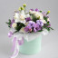 Set of round boxes of 5 pieces Minty