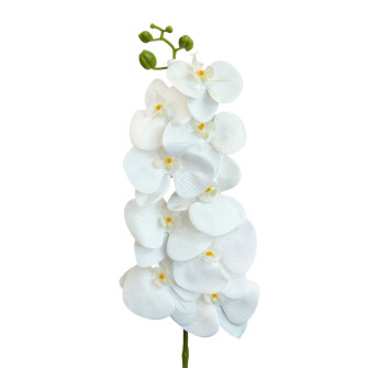 Artificial Phalaenopsis Orchid White