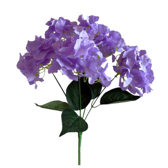 Hydrangea bouquet artificial Lavender