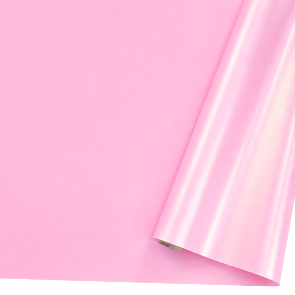 Плівка матова перламутрова в рулоні 60см х 7м 05 Lt Pink