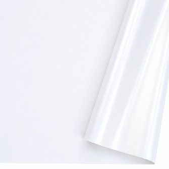 Film matte mother-of-pearl in a roll 60 cm x 8 yards S.HJ-10 White