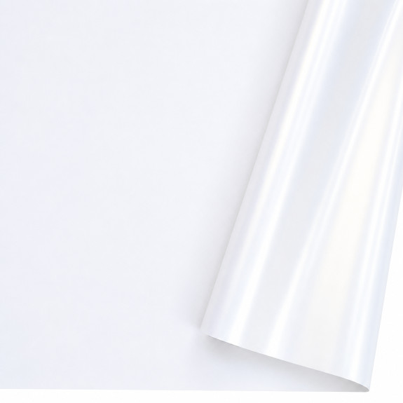Film matte mother-of-pearl in a roll 60 cm x 8 yards S.HJ-10 White