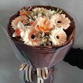 Пленка матовая двухсторонняя в рулоне 65см х 7м Reddish Brown