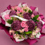 Плитка матовая двусторонняя в рулони 65см х 7м Purple Magenta