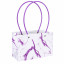 Paper bag for flowers Red M