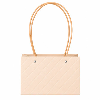 Paper bag for flowers Red M