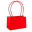 Paper bag for flowers Red M
