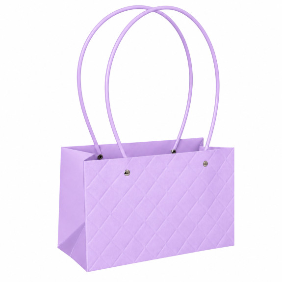 Paper bag for flowers Red M