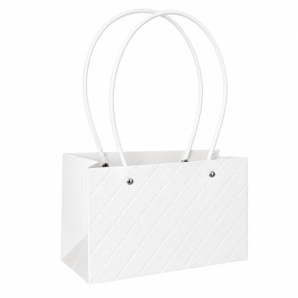 Paper bag for flowers Red M
