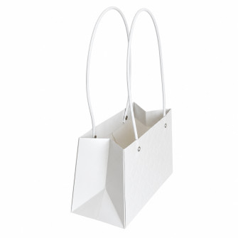 Paper bag for flowers Red M