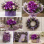 Flower heads Hydrangea Violet