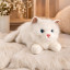 Soft toy Sunny the cat, white, with sound effects, 38cm