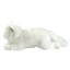Soft toy Sunny the cat, white, with sound effects, 38cm
