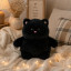 Soft toy Winston the Cat Black