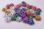 Star bows 6 cm. Color matt matt 40ps